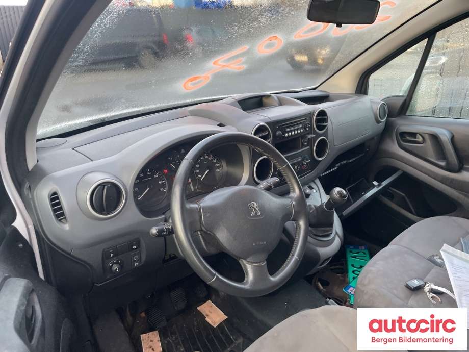 Peugeot Partner 2008-2015 (Type II, Fase 1) , Motorkode: 9HF, Girkassekode: