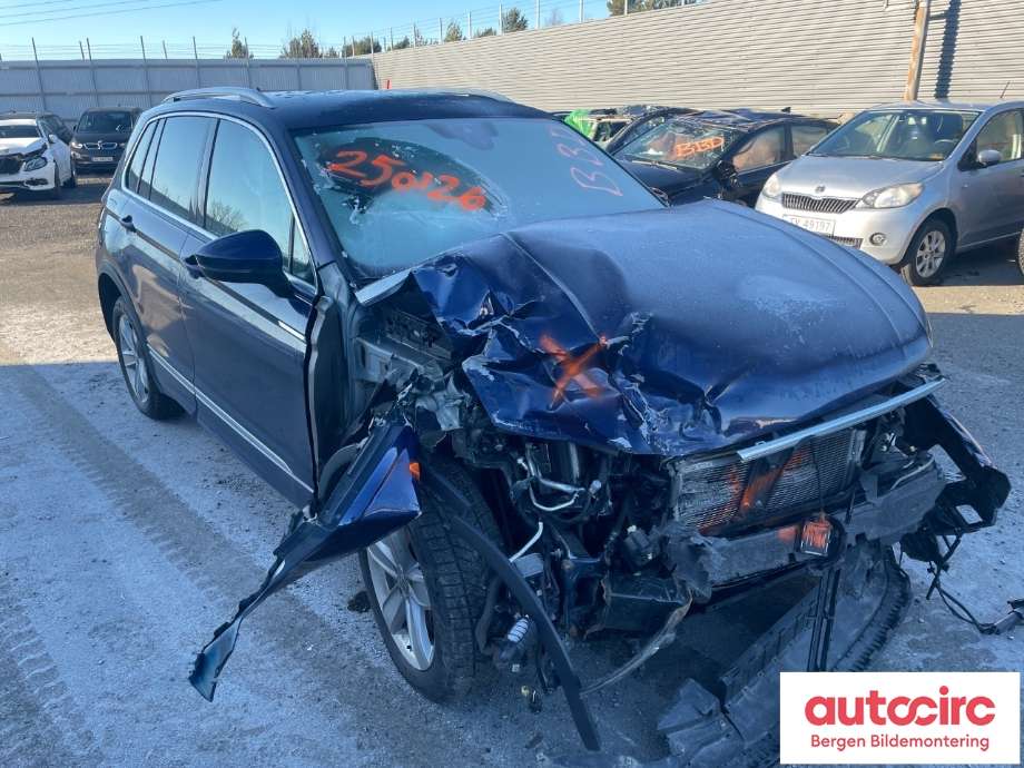 VW Tiguan 2016-2020 (Type II, Fase 1) , Motorkode: DFHA, Girkassekode: 