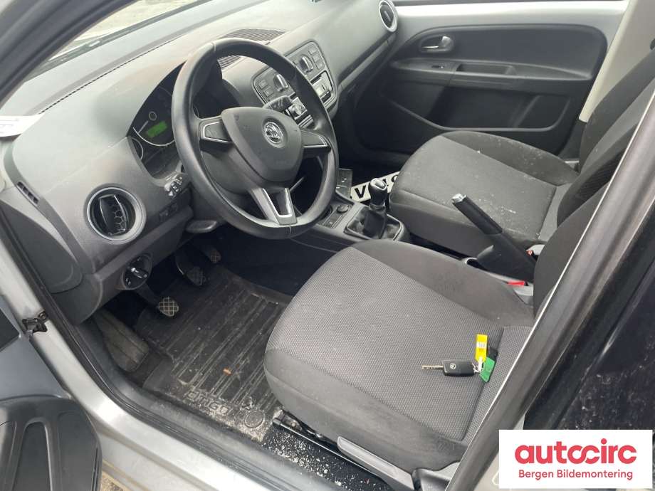 Škoda Citigo 2012-2019 , Motorkode: CHYA, Girkassekode: 
