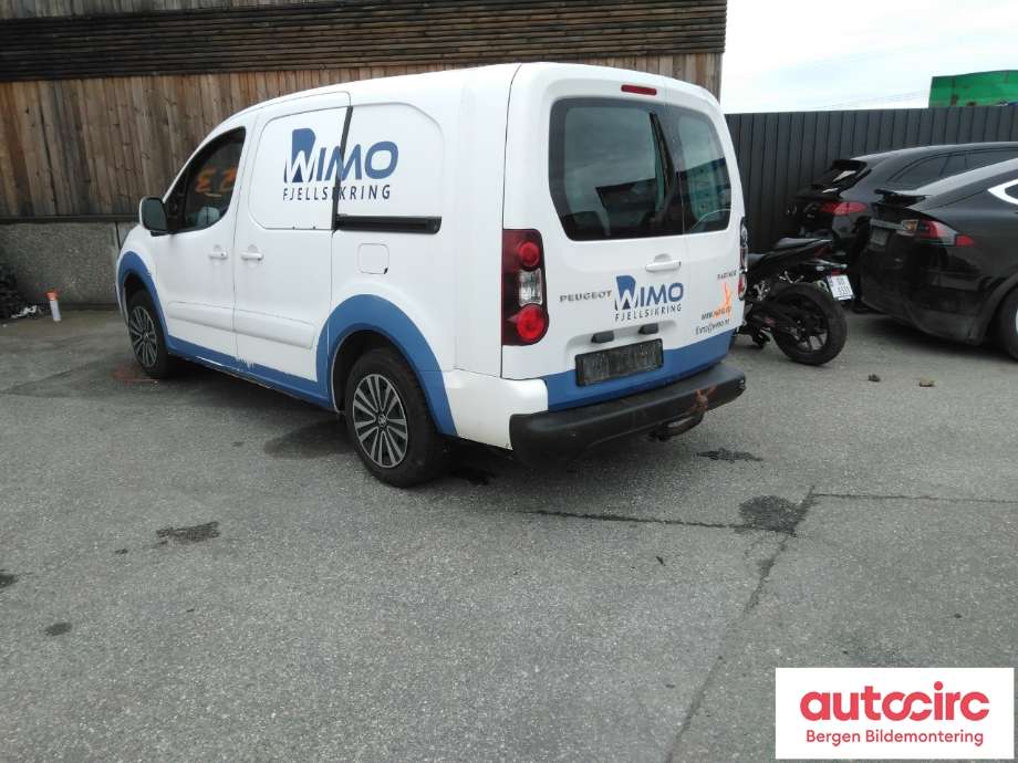 Peugeot Partner 2015-2019 (Type II, Fase 2) , Motorkode: BHY, Girkassekode: 