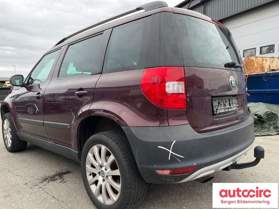 Škoda Yeti 2009-2013 (Fase 1) , Motorkode: CBZB, Girkassekode: 