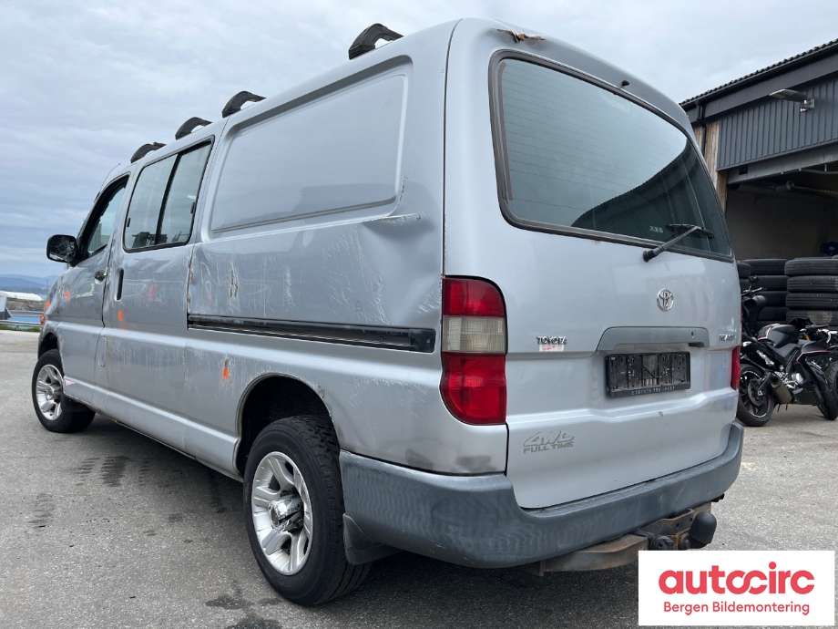 Toyota Hiace 2001-2006 (Fase 2) , Motorkode: 2KD-FTV, Girkassekode: 