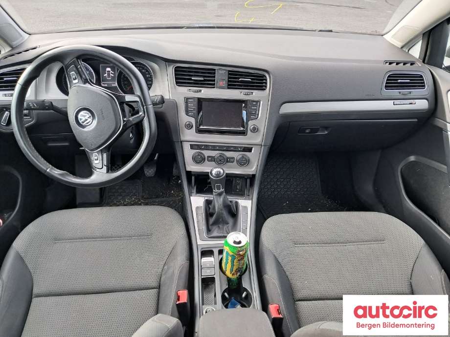 VW Golf VII 2012-2017 (Fase 1) , Motorkode: CLHA, Girkassekode: