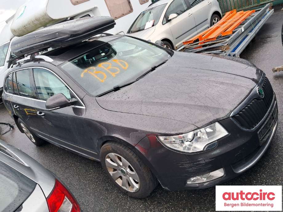 Škoda Superb 2008-2015 (Type II) , Motorkode: CFFB, Girkassekode: 