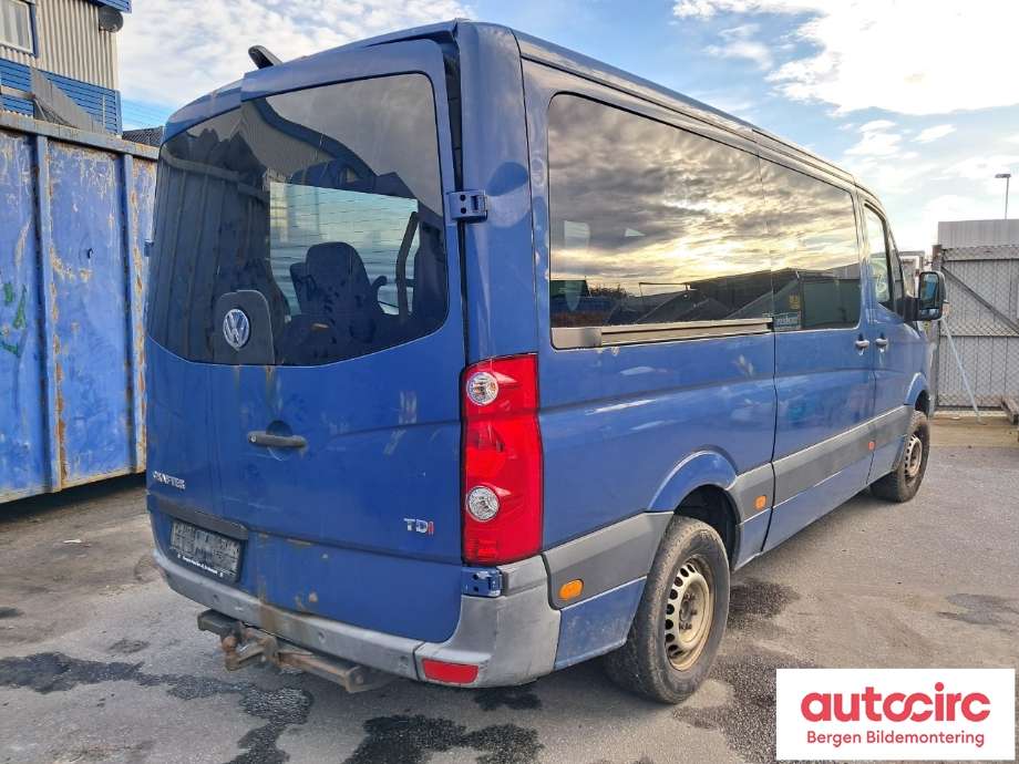 VW Crafter 2006-2011 (Type I, Fase 1) delebil , Motorkode: BJK, Girkassekode: