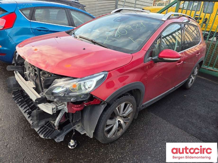 Peugeot 2008 2013-2019 (Type I) , Motorkode: HNP, Girkassekode: