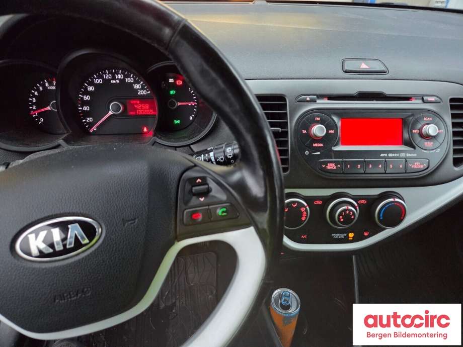 Kia Picanto 2011-2017 (Type II) , Motorkode: G3LA, Girkassekode: