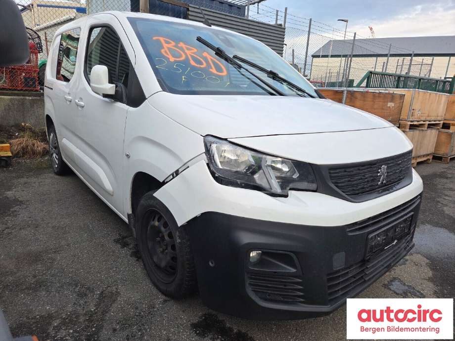 Peugeot Partner 2019-->> (Type III) , Motorkode: YHZ, Girkassekode: 