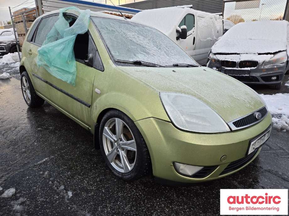 Ford Fiesta 2002-2008 (Type V) , Motorkode: FXJA, Girkassekode: 