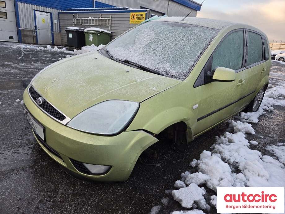 Ford Fiesta 2002-2008 (Type V) , Motorkode: FXJA, Girkassekode: 