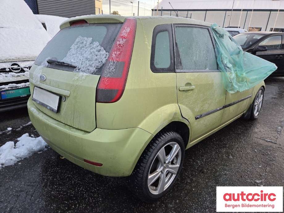 Ford Fiesta 2002-2008 (Type V) , Motorkode: FXJA, Girkassekode: 