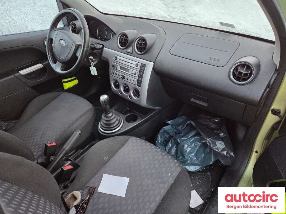 Ford Fiesta 2002-2008 (Type V) , Motorkode: FXJA, Girkassekode: 