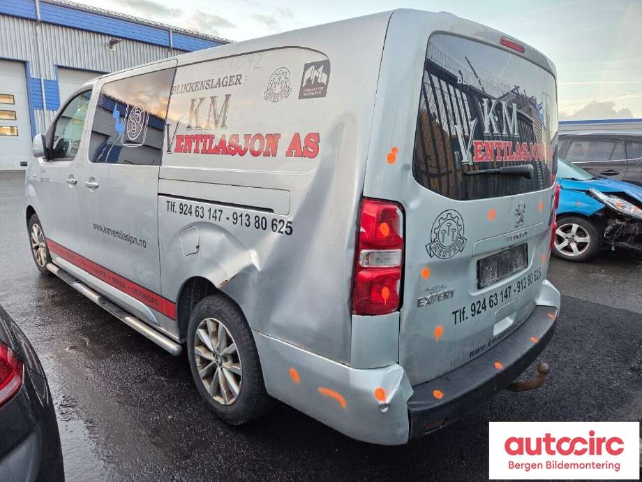 Peugeot Expert 2016-->> (Type III) delebil , Motorkode: AHK, Girkassekode: 