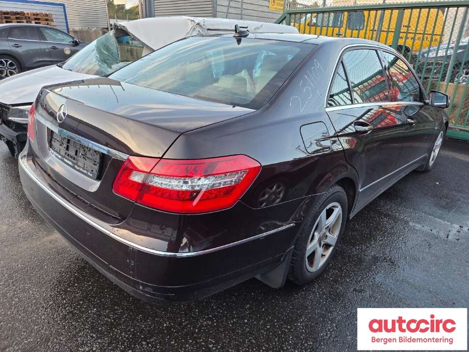Mercedes E-Klasse 2009-2013 (Fase 1) (W212) (W212), Motorkode: OM651.924, Girkassekode: 