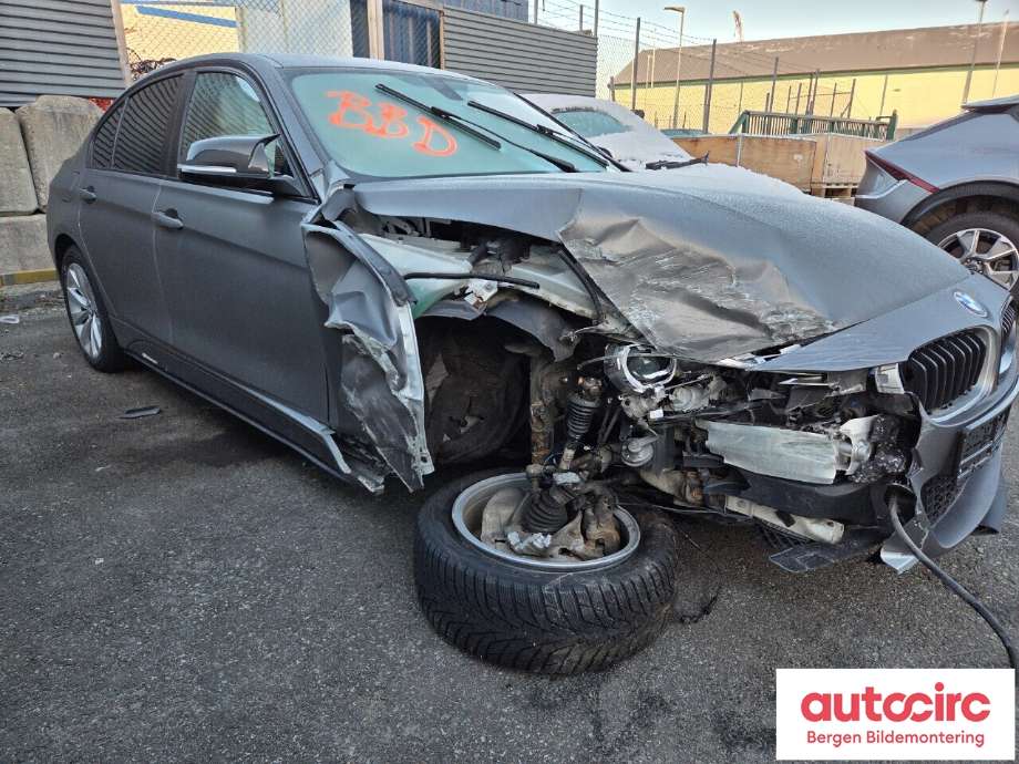 BMW 3-Serie 2012-2018 (F30/F31/F34) (F30/F31/F34), Motorkode: N20-B20B, Girkassekode: GA8HP-45Z