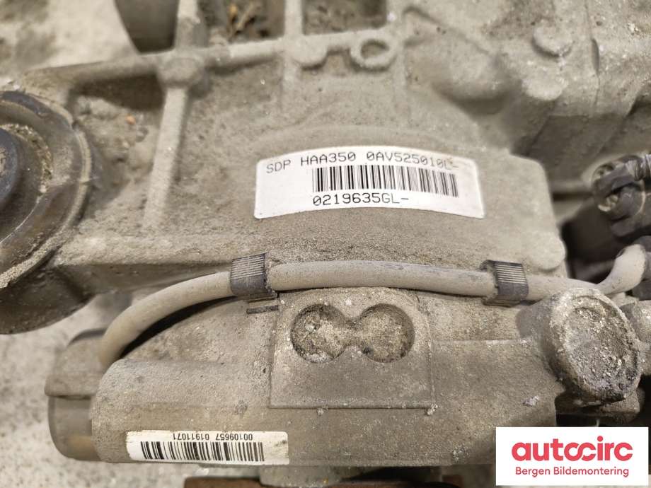 Kardang klokke bak til Audi A3 2003-2008 (Type II, Fase 1) (AUDI|0AV 525 010 L|)