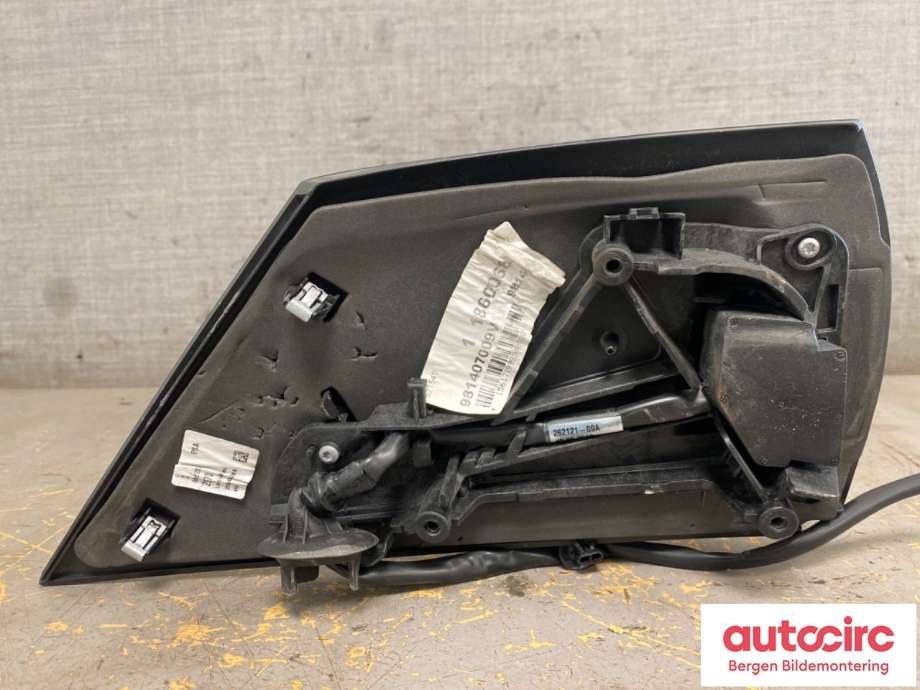 Speil venstre til Citroën Jumpy 2016-->> (Type III) (CITROEN|98 087 022 XT|)