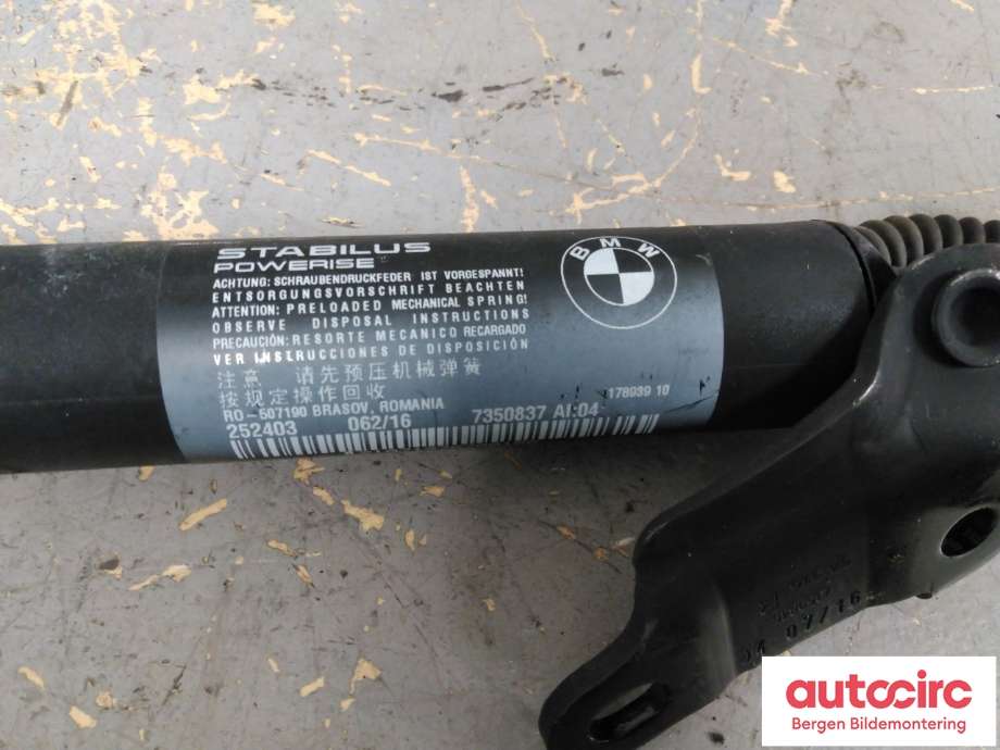 Baklukedemper til BMW X1 2015-2022 (F48) (F48) (BMW|51 24 7 350 837||7350837)