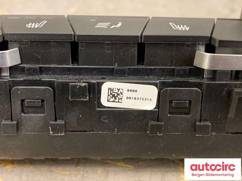 Varmeapparat betjening til BMW X1 2015-2022 (F48) (F48) (BMW|64 11 9 371 460|64 11 9 461 405|9371460)