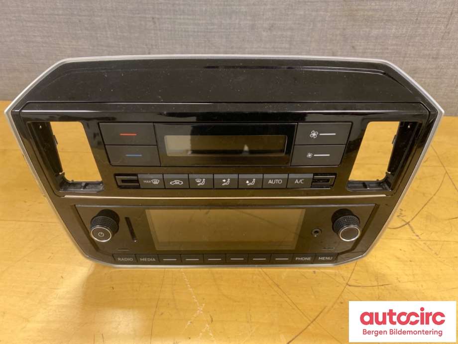 Bilstereo til VW E-Up, 2013-2019  (VOLKSWAGEN|1S0 035 869 B)