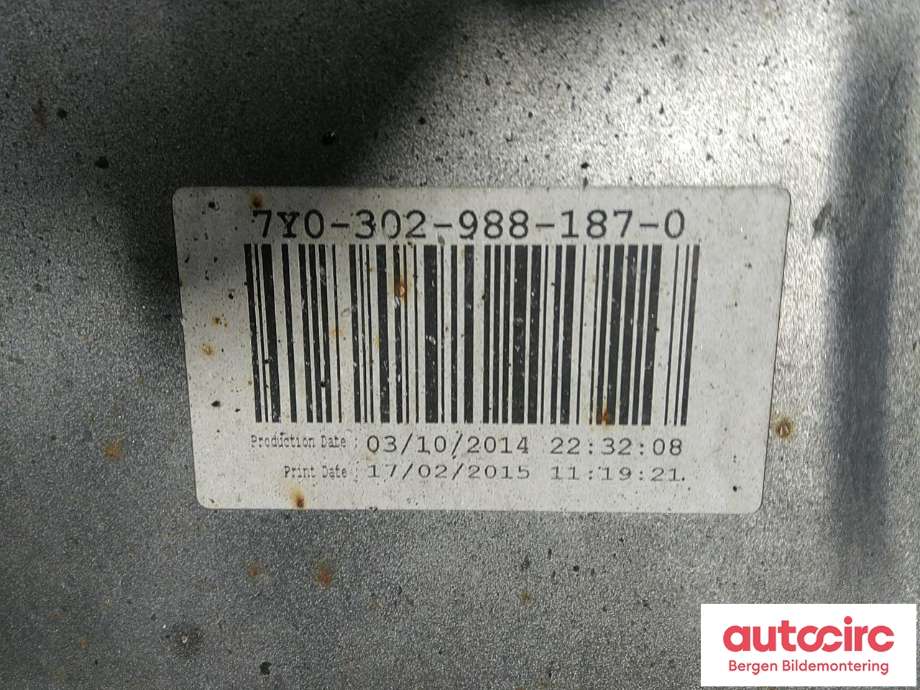 Støtfanger bak til Volvo V40 2012-2019  (VOLVO|39814451|)