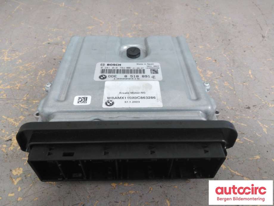 Styreenhet motor til BMW 5-Serie 2010-2017 (F10/F11) (F10/F11) (BMW|12 14 5 A48 DA9||0 281 018 784)