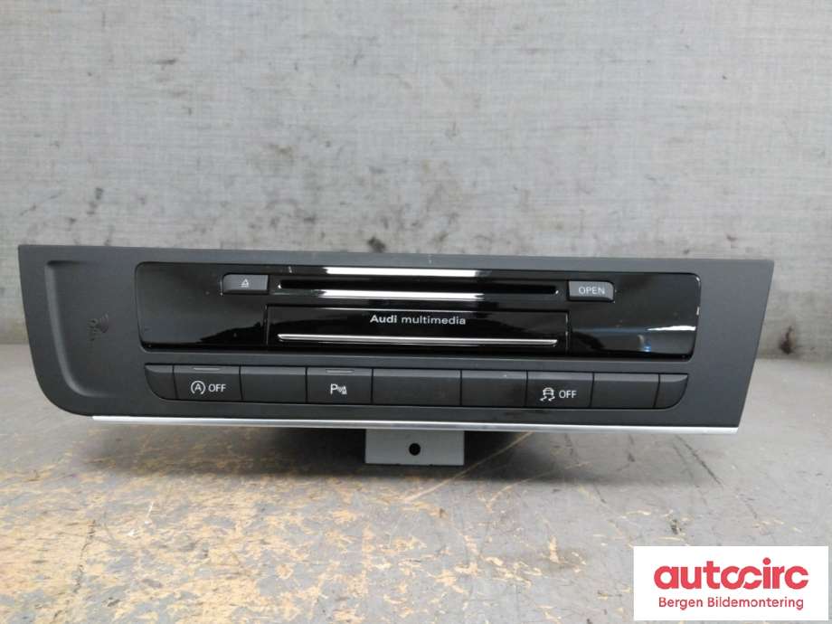 Bilstereo til Audi A6, 2011-2014 (Type IV, Fase 1) (C7) (C7) (AUDI|4G0 035 666 F)