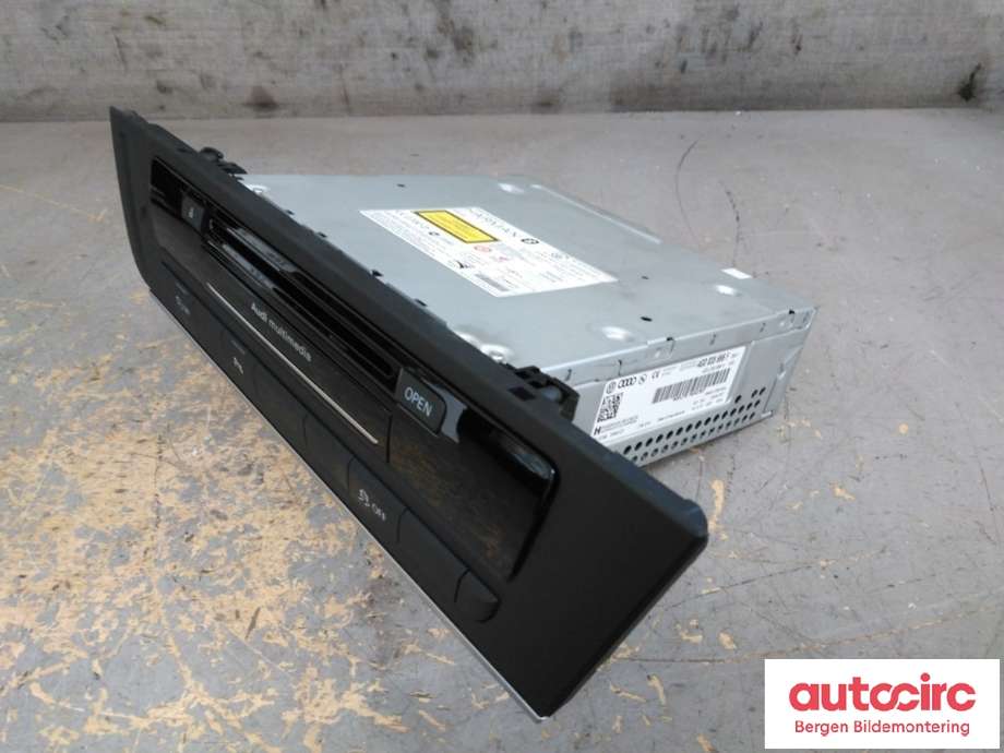 Bilstereo til Audi A6 2011-2014 (Type IV, Fase 1) (C7) (C7) (AUDI|4G0 035 666 F|)