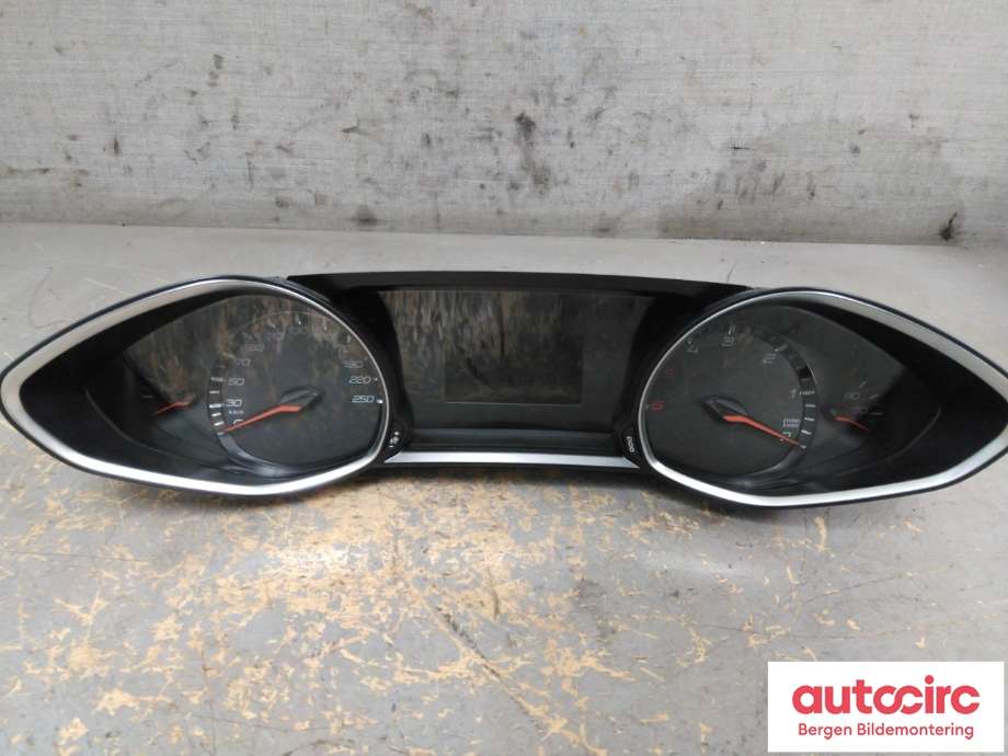 Instrumentpanel til Peugeot 308 2013-2021 (Type II)  (PEUGEOT|98 075 882 80||9807588280)