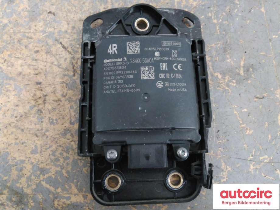Sensor radar til Nissan Leaf 2018-->> (Type II) (NISSAN|284K05SA0A|)