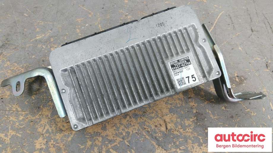 Styreenhet motor til Toyota Auris 2013-2015 (Type II, Fase 1)  (TOYOTA||89661-0Z750)