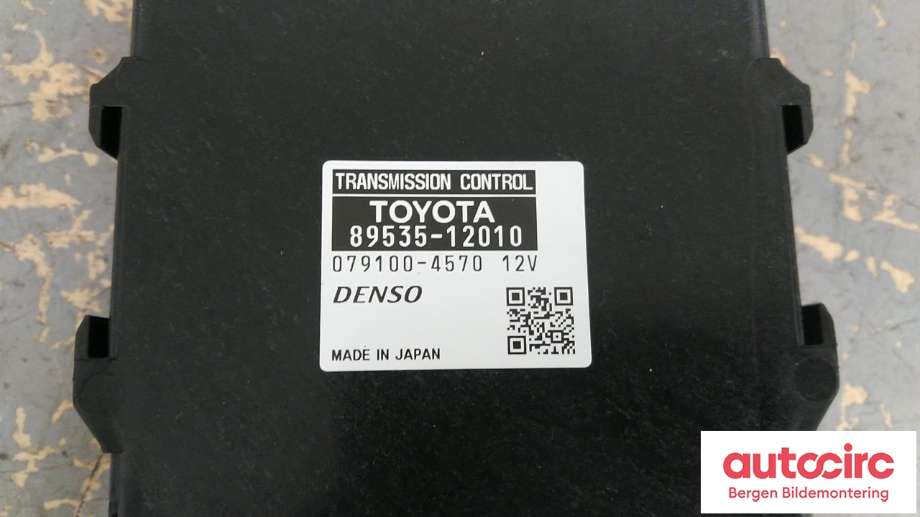 Styreenhet girkasse til Toyota Auris 2013-2015 (Type II, Fase 1)  (TOYOTA||89535-12010)