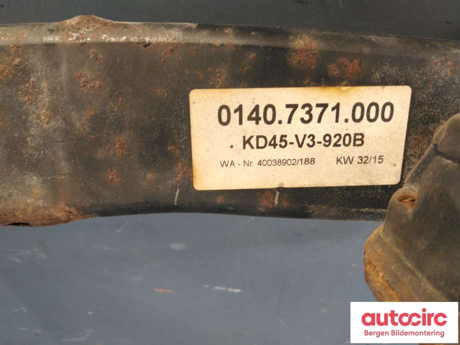 Hengerfeste til Mazda CX-5 2012-2017 (Type I)  (MAZDA|KD45-V3-920B|)