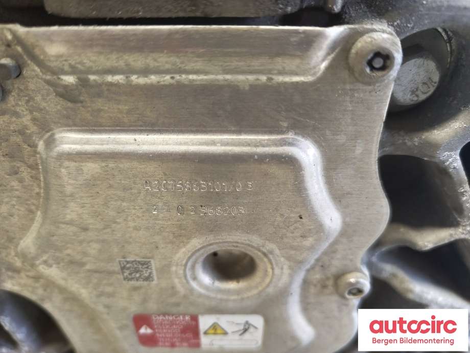 Motor elbil foran til Toyota Proace City 2020-->> (SU001B3886|B0FES|SU001-B3886)
