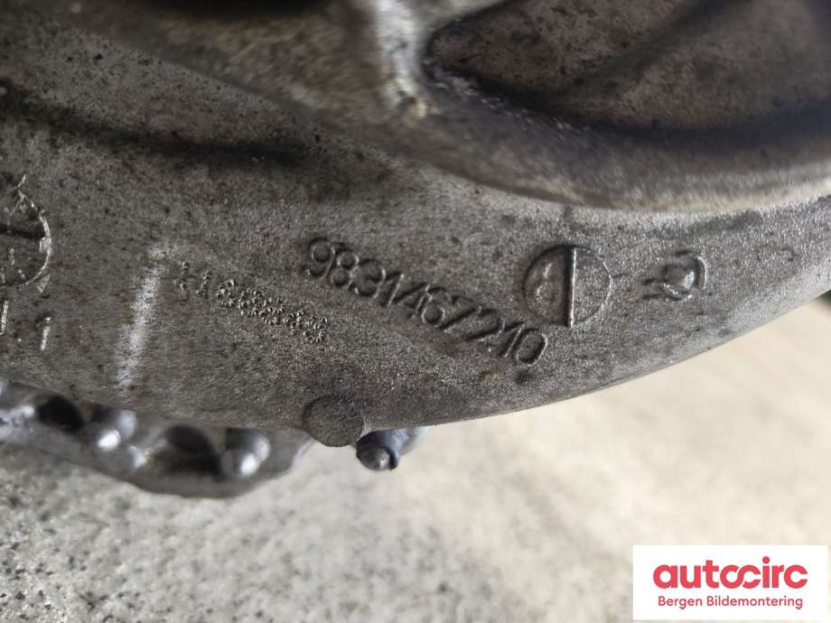 Girkasse automat til Toyota Proace City 2020-->>  (SU001B3468|)