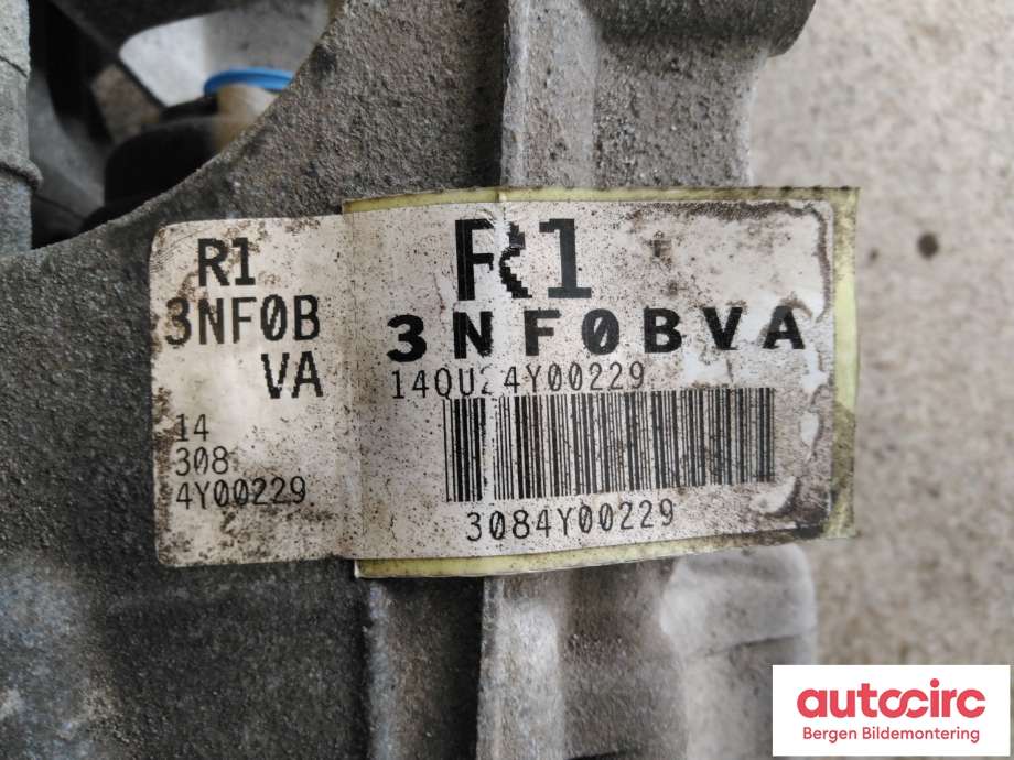 Motor elbil foran til Nissan Leaf 2011-2017 (Type I)  (NISSAN|290A03NF1A|)