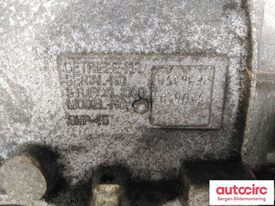 Girkasse automat til BMW 1-Serie 2011-2015 (Fase 1) (F20/F21) (F20/F21) (BMW|24 00 7 633 212|)