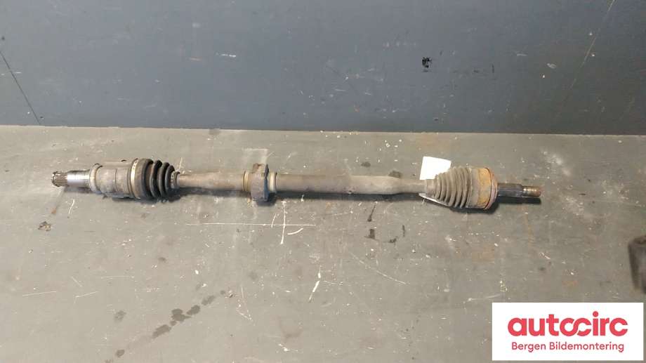 Drivaksel høyre foran, elbil til Toyota Auris, 2013-2015 (Type II, Fase 1) (TOYOTA|4341002850)