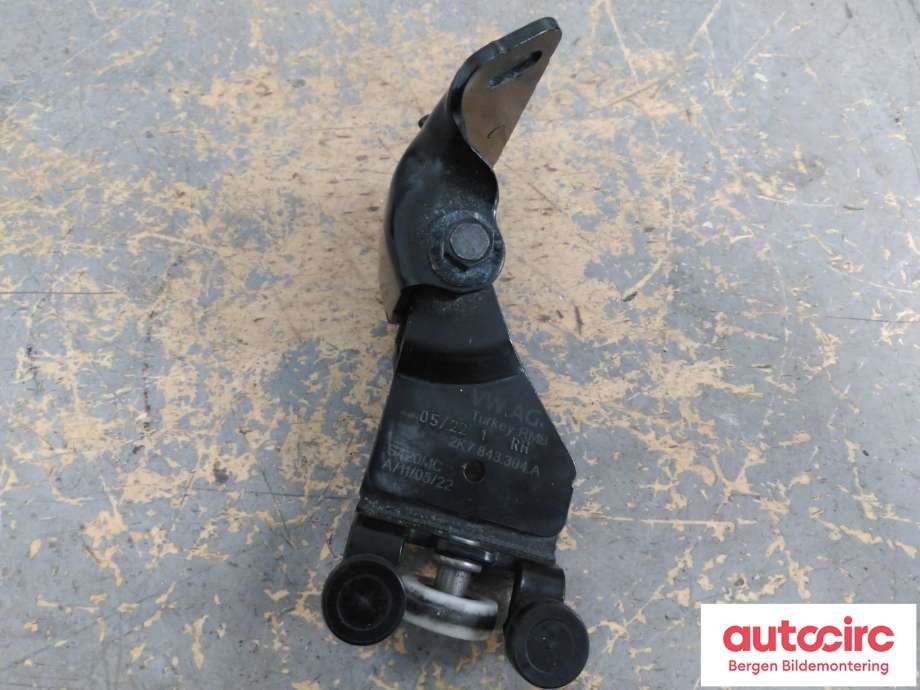Hengsler til VW Caddy 2015-2020 (Type III, Fase 3) (VOLKSWAGEN|2K7 843 304 B||2K7 843 304 A)