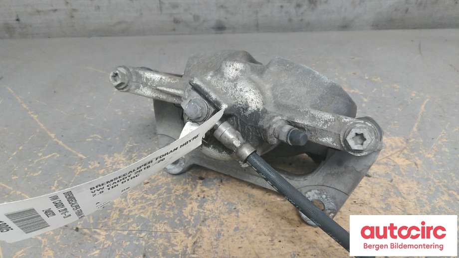 Bremsecaliper høyre foran til VW Caddy 2015-2020 (Type III, Fase 3)  (VOLKSWAGEN|8V0 615 124 D|)