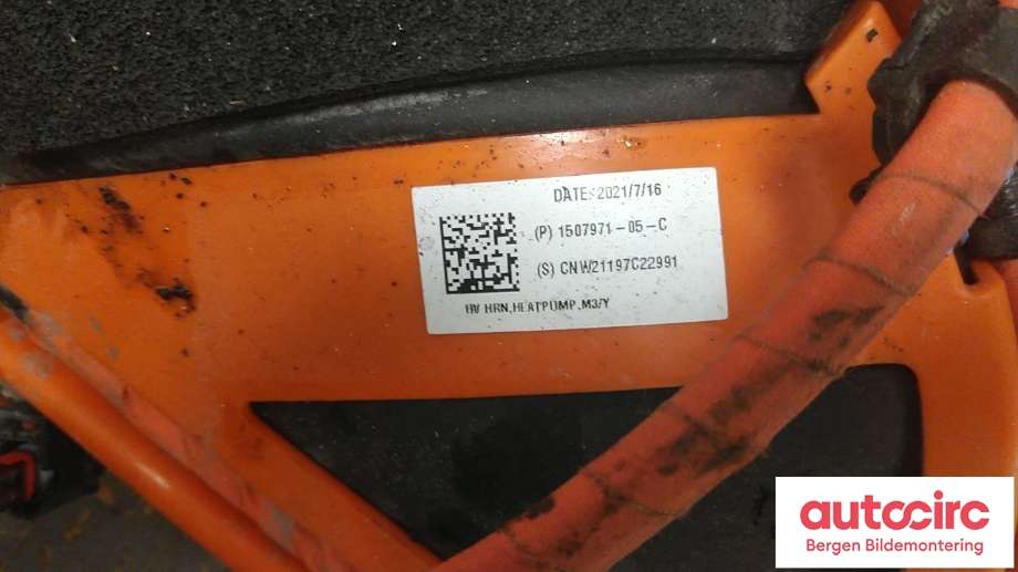 Aircondition kompressor til Tesla Model Y 2021-2024 (Type I) (1582668-00-F||1507971-05-C)