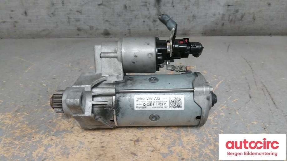 Starter diesel til VW Caddy 2015-2020 (Type III, Fase 3)  (VOLKSWAGEN|02E 911 022 C||02E 911 022 CX)