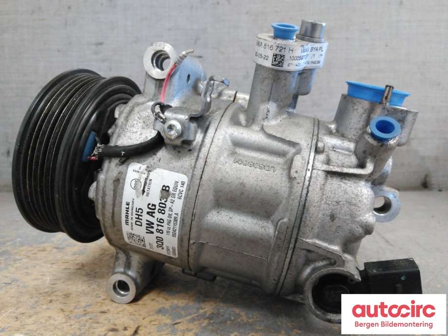 Aircondition kompressor til VW Caddy 2015-2020 (Type III, Fase 3)  (VOLKSWAGEN|3Q0 816 803 B|)