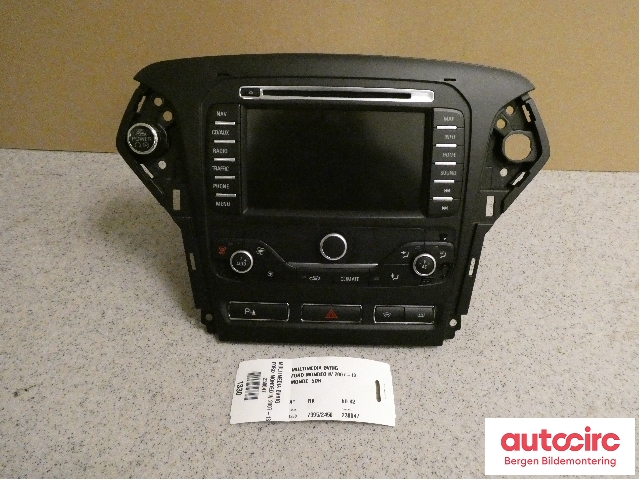 Bilstereo til Ford Mondeo, 2011-2014 (Type IV, Fase 2) (FORD|BS7T-18K931-BJ)