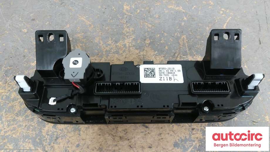 Varmeapparat betjening til Kia e-Soul 2019-->> (Type III) (KIA|97250J2110WK||97250-J2110)
