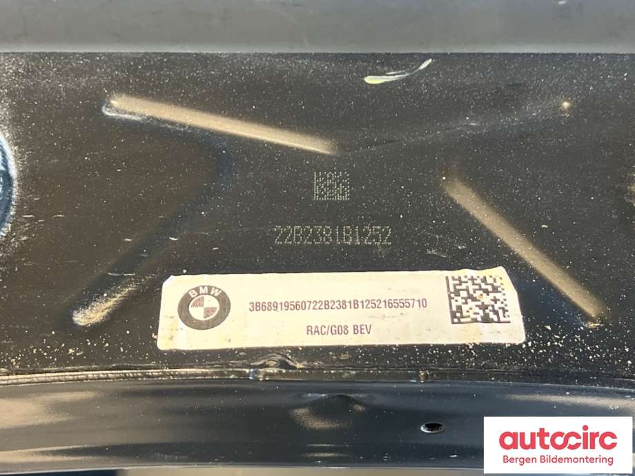 Travers bak til BMW iX3 2021-->>  (33 30 6 891 956|)
