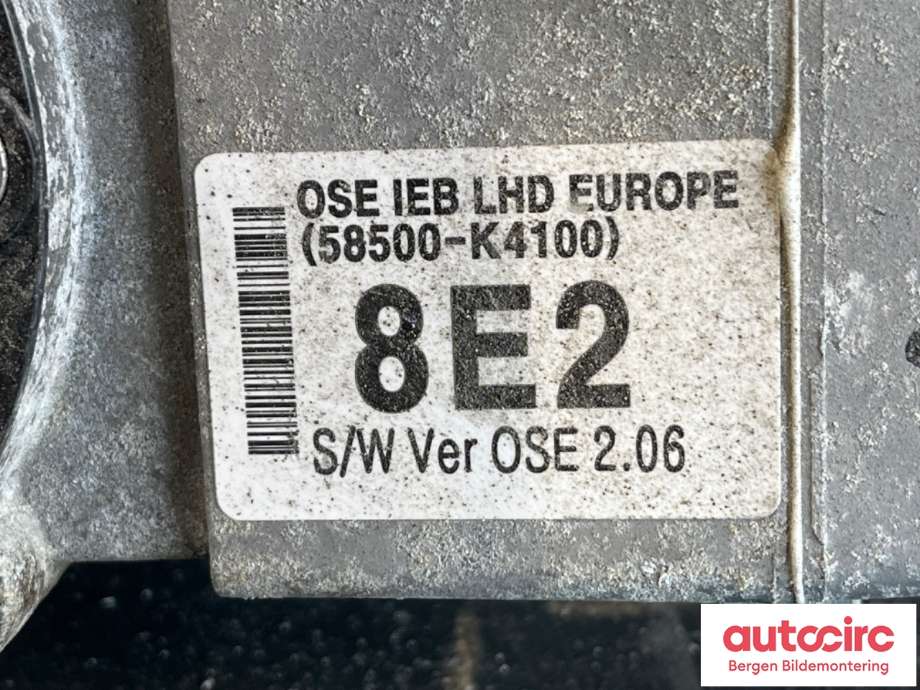ABS sentral til Hyundai Kona 2017-2021 (Type I, Fase 1) (HYUNDAI|58520K4000||58500-K4100)