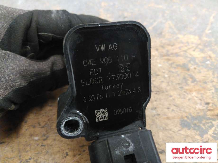 Coil elektronisk til VW Touran 2015-2021 (Type II)  (VOLKSWAGEN|04E 905 110 K||04E 905 110 P)