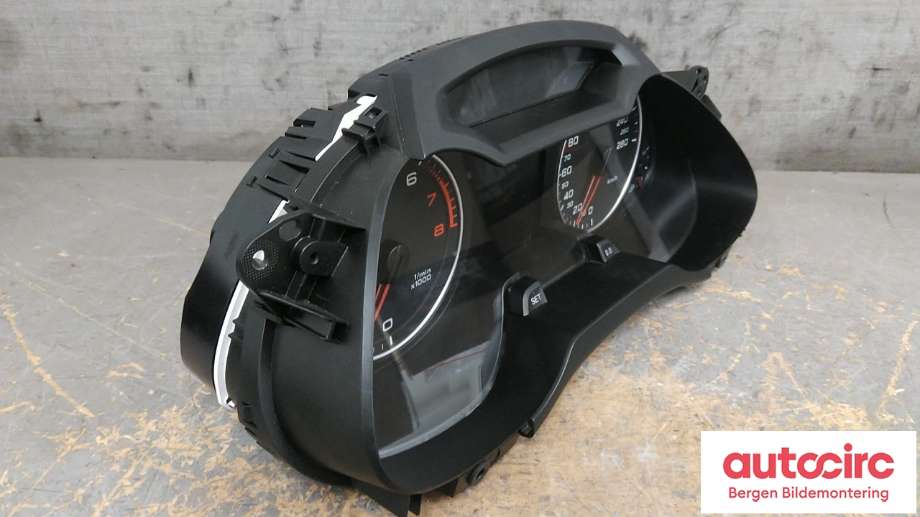 Speedometer til Audi A4 2007-2014 (Type IV) (B8) (B8) (AUDI|8K0 920 930 M|)