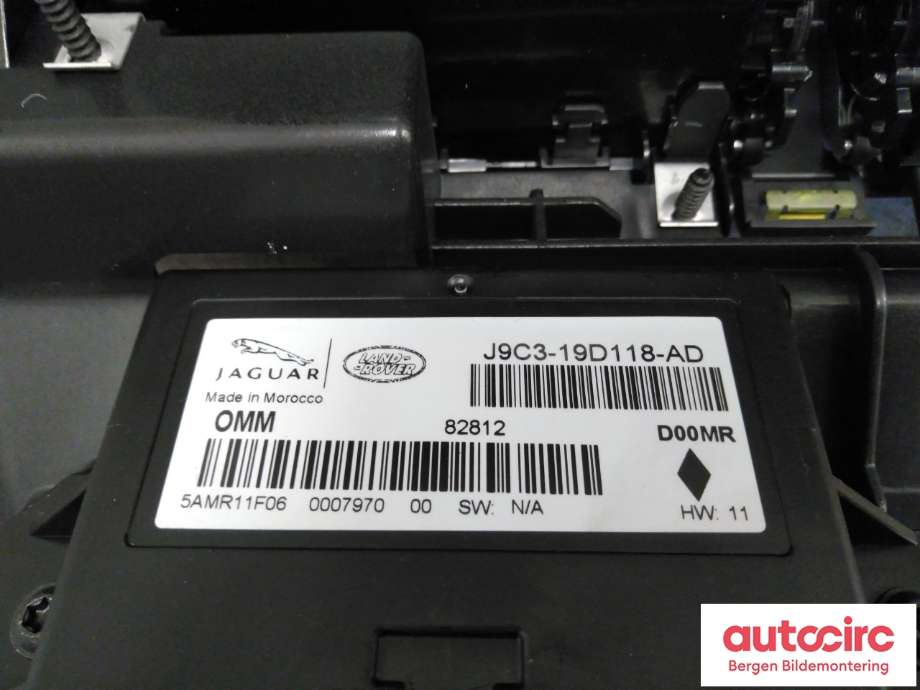 Dashbord friskluftdyse til Jaguar I-PACE 2018-->>  (JAGUAR|J9C5299||J9D3047A26AD)